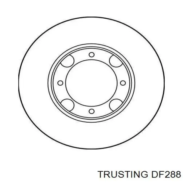 Freno de disco delantero Hyundai Accent 1