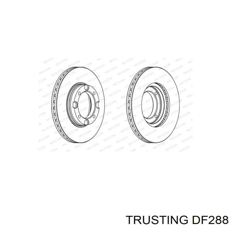 Freno de disco delantero Hyundai Accent 1