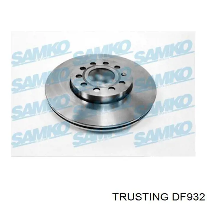 Freno de disco delantero Volkswagen Caddy 2 9K9