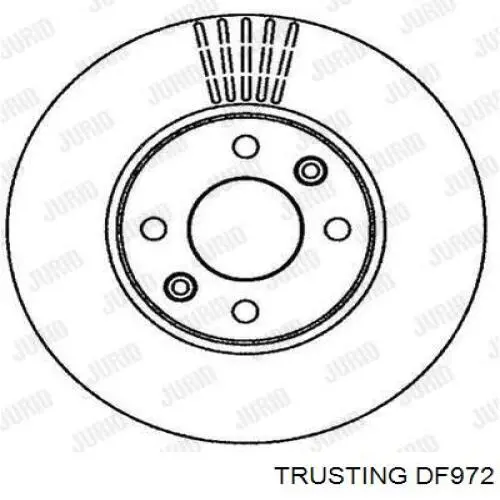 Freno de disco delantero Nissan Versa E12X