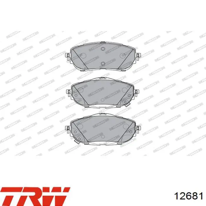Silentblock del brazo de suspensión 52037830 Chrysler