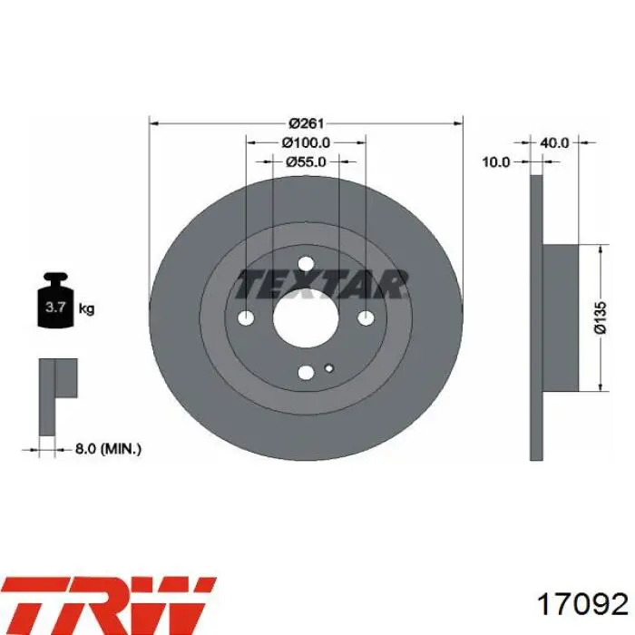 Válvula de escape Lada 21081007012 precio, desde 7,77 EUR