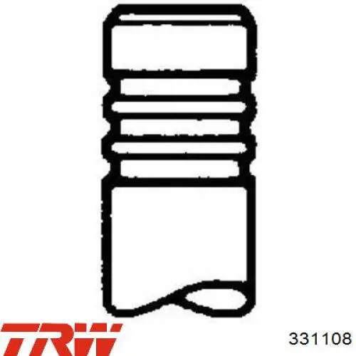 Válvula de escape TRW 331108 precio, desde 8,17 EUR