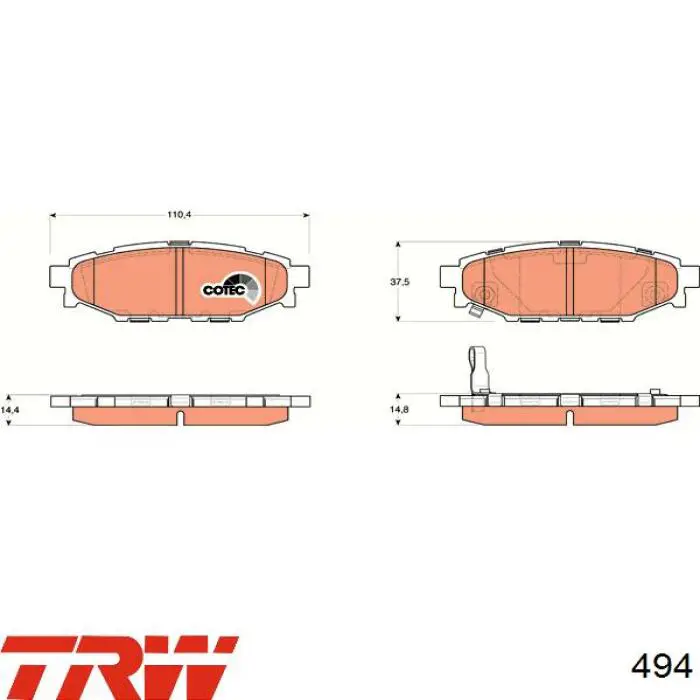 Filtro de combustible REC200364 Rider