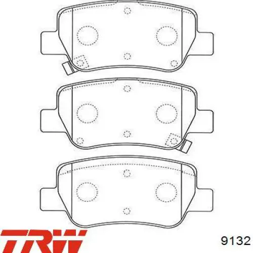 9132 TRW filtro de aire