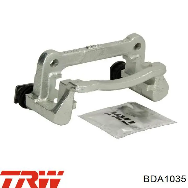 BDA1035 TRW soporte, pinza de freno trasera