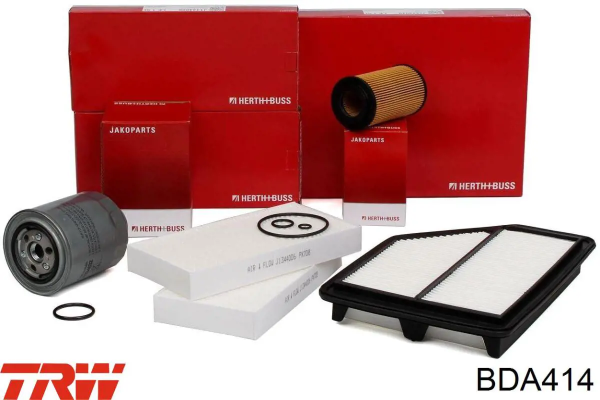 Estribo de pinza de freno trasero TRW BDA414