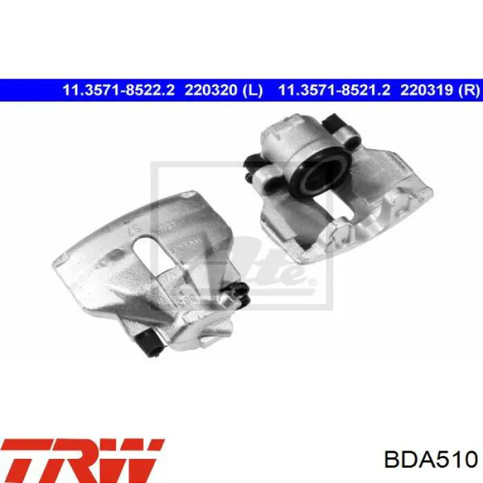 Estribo de pinza de freno trasero VAG 4D0615425B