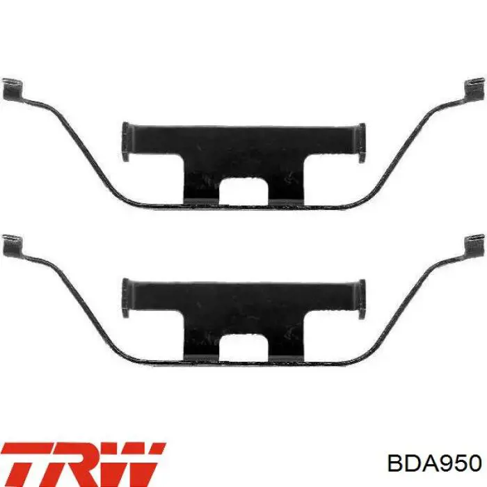 Comprar BDA950 TRW Soporte de la pinza de freno trasera