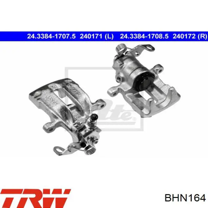 Comprar 8AC355383391 HELLA Pinza de freno trasera izquierda