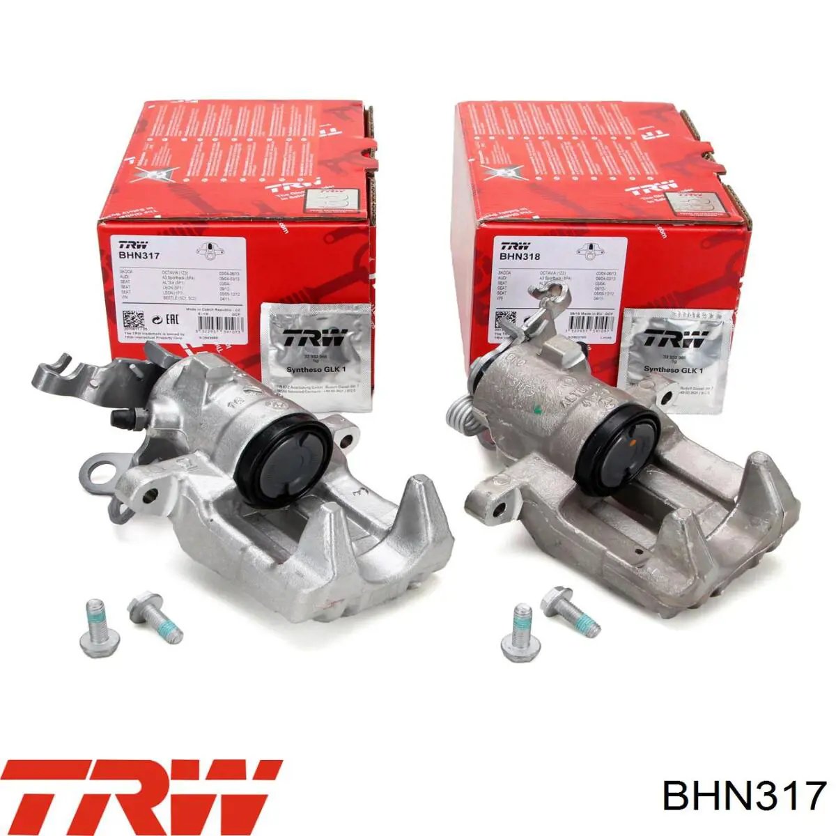 Pinza de freno trasera izquierda TRW BHN317EC precio, desde 6,66 EUR