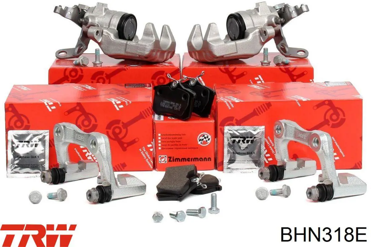 Pinza de freno trasera derecha BHN318E TRW