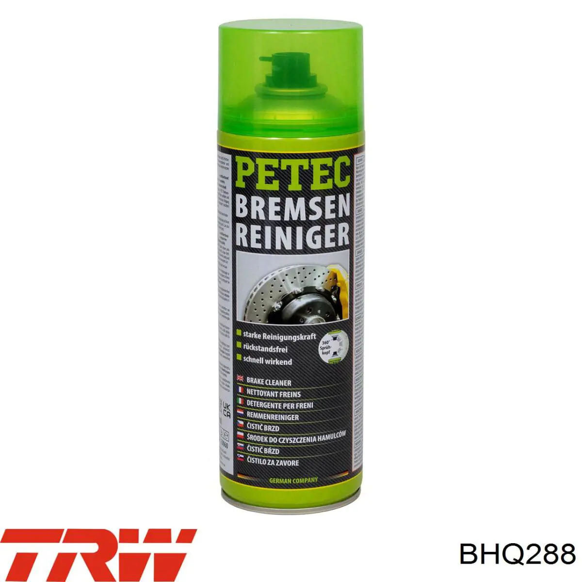 Pinza de freno trasera derecha TRW BHQ288