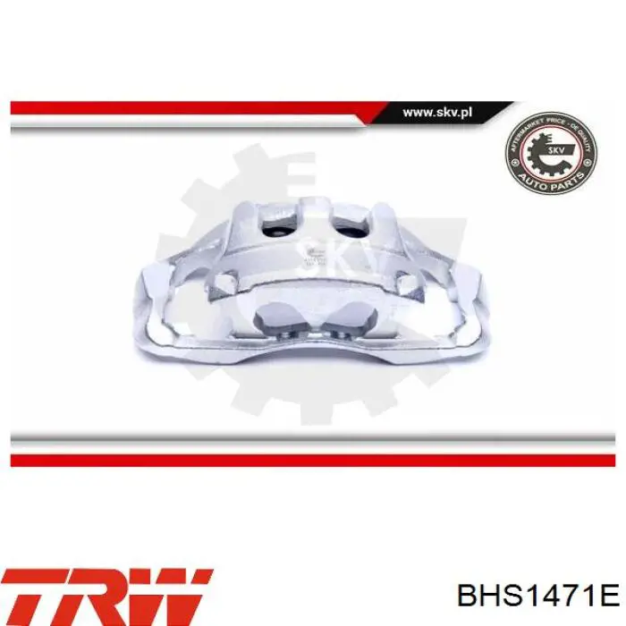 F 85 319 Brembo pinza de freno delantera derecha