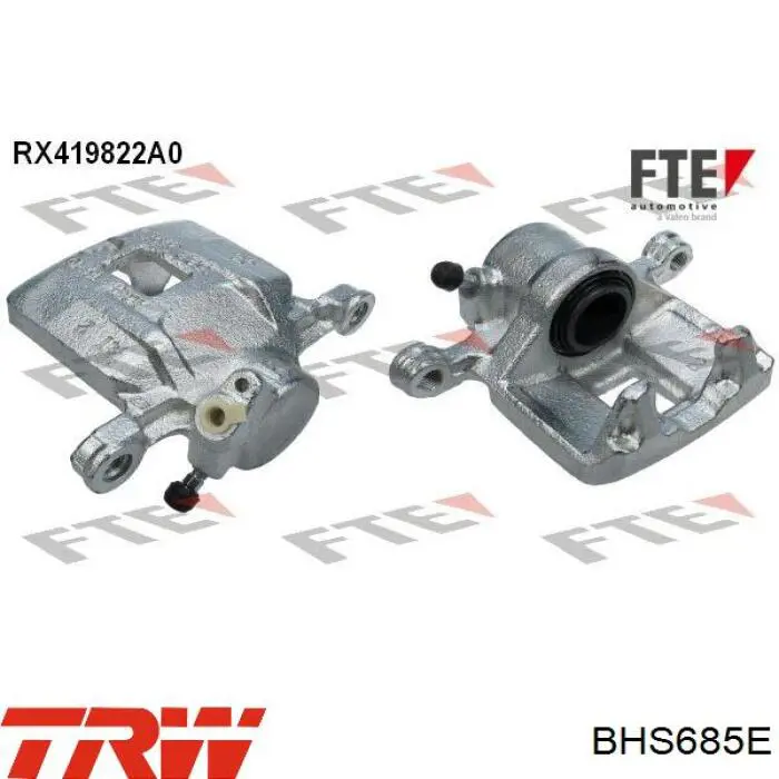 CZH1110 ABE Pinza de freno trasera derecha