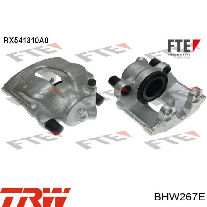 Pinza de freno delantera izquierda TRW BHW267E precio, desde 42,11 EUR