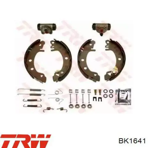 Kit de zapatas de frenos de tambor, con cilindros, completo TRW BK1641 precio, desde 50,88 EUR