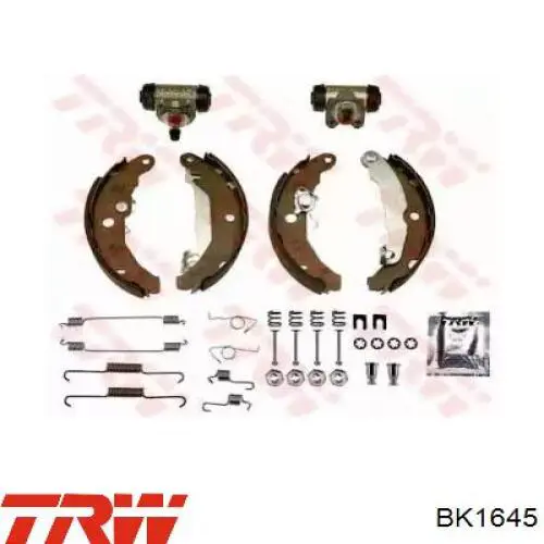 Zapatas de freno de tambor traseras TRW BK1645 precio, desde 28,16 EUR