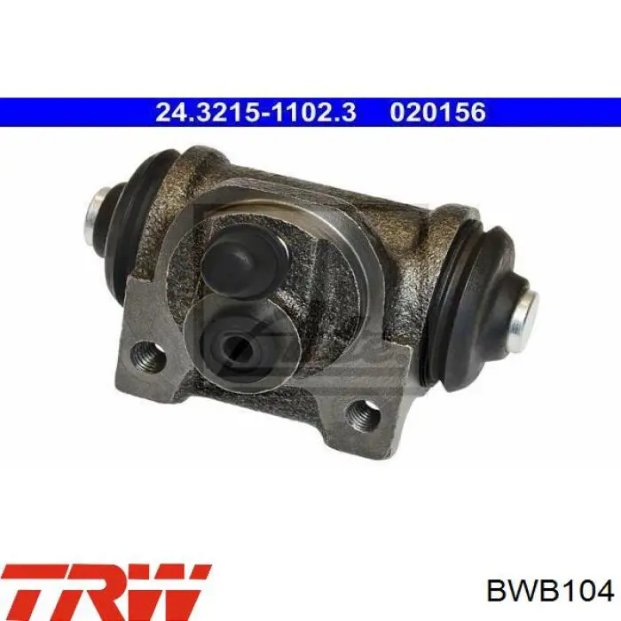 Comprar BWB104 TRW Cilindro de freno de rueda trasera