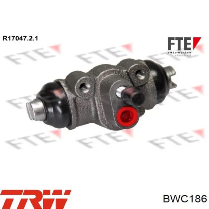 BWC186 TRW cilindro de freno de rueda trasero