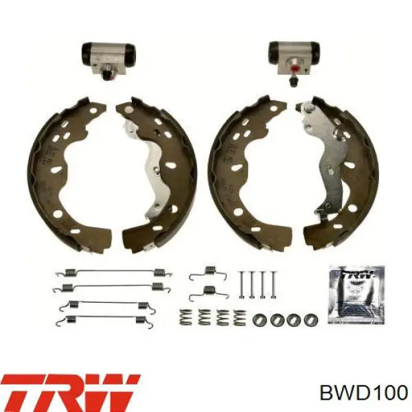 BWD100 TRW Cilindro de freno de rueda trasera