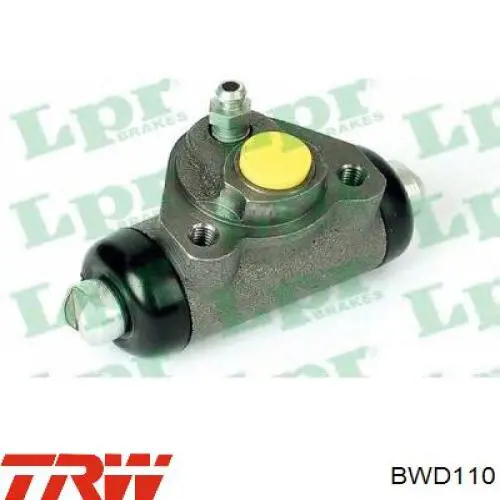 Bombín de freno de rueda trasero TRW BWD283