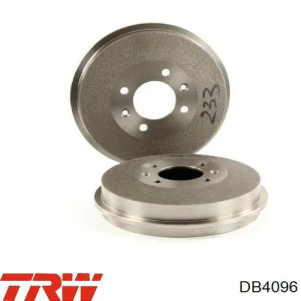 Comprar DB4096 TRW Tambor de freno trasero
