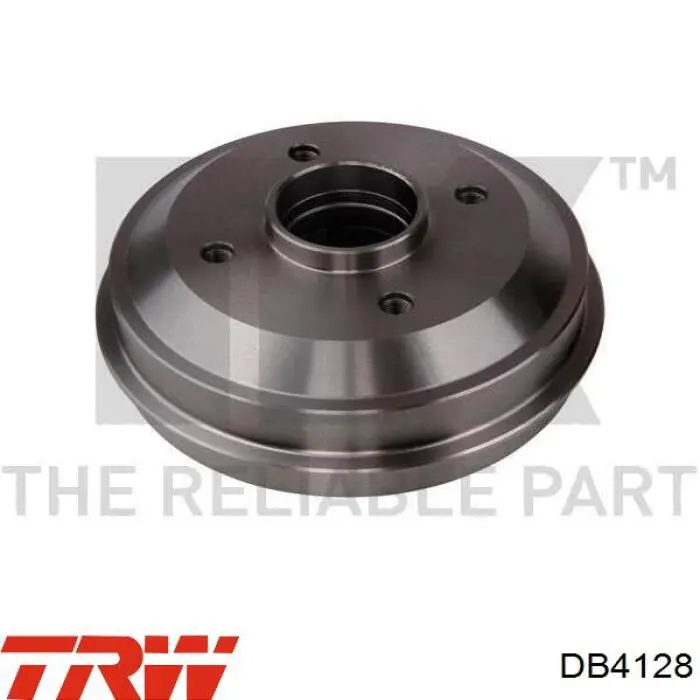 Comprar DB4128 TRW Tambor de freno trasero