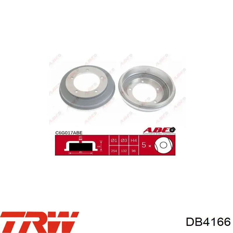 Comprar BF316 Delphi Tambor de freno trasero