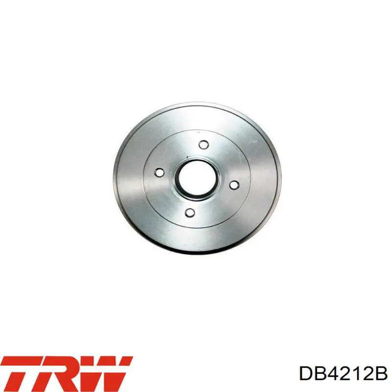 Tambor de freno trasero 8200741074 Renault (RVI)