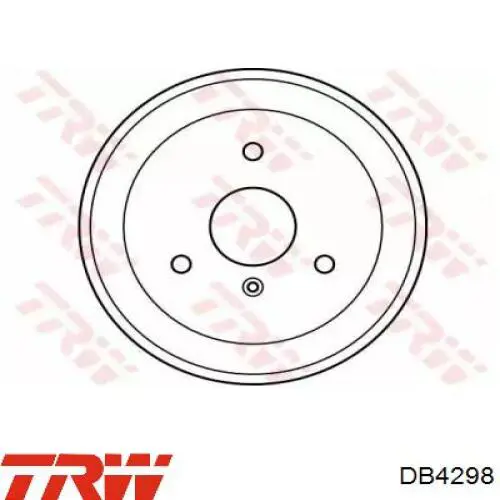 DB4298 TRW freno de tambor trasero