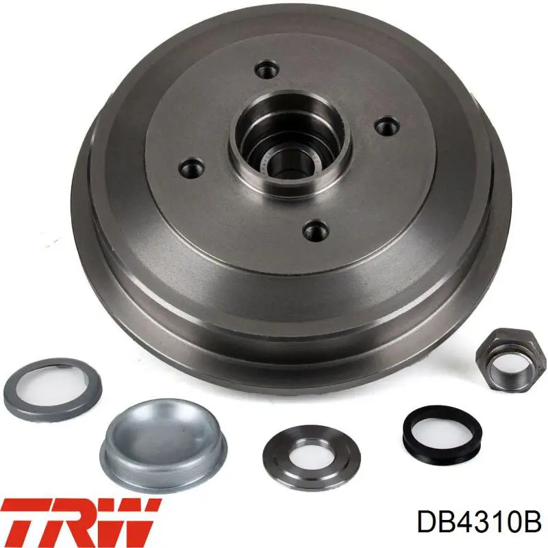 Comprar DB4310B TRW Tambor de freno trasero