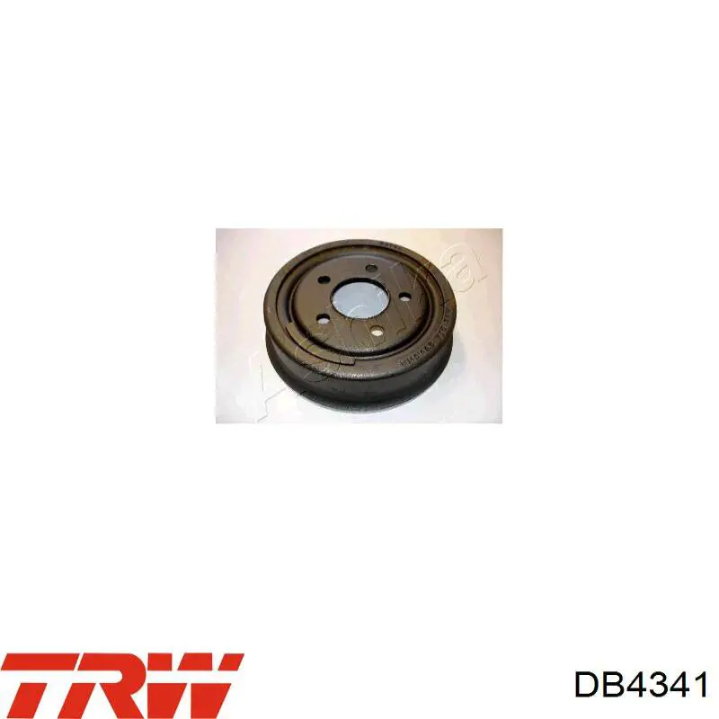 Tambor de freno trasero DB4341 TRW