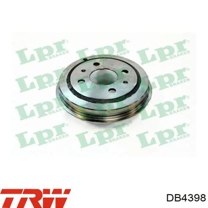 Comprar DB4398 TRW Tambor de freno trasero