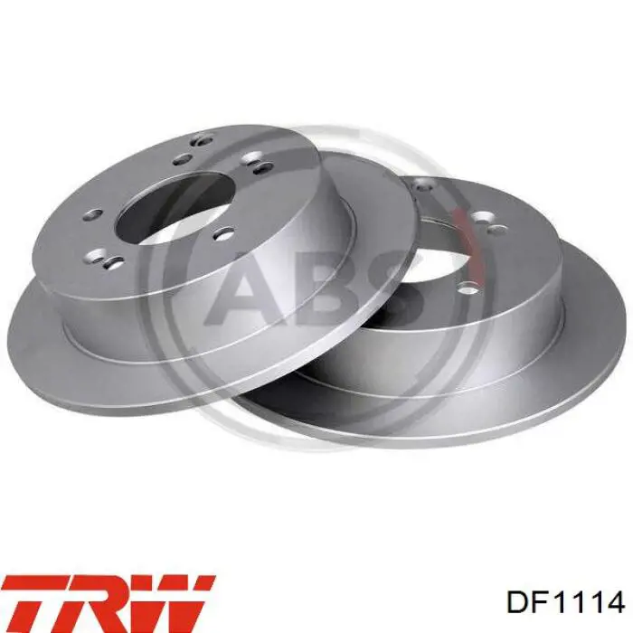 Comprar DF1114 TRW Freno de disco delantero