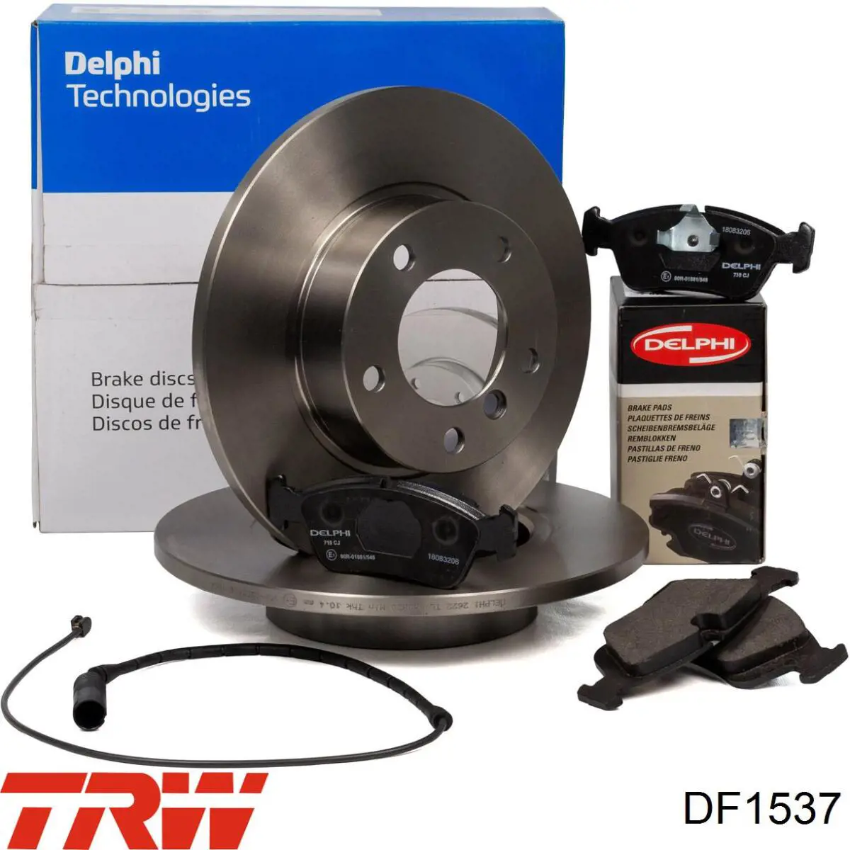 Comprar DF1537 TRW Freno de disco delantero