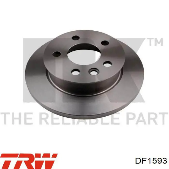 Comprar DF1593 TRW Freno de disco delantero