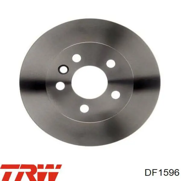 Disco de freno DF1596 TRW