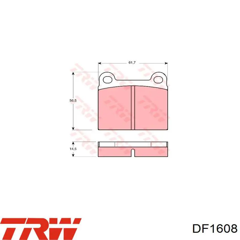 DF1608 TRW Discos