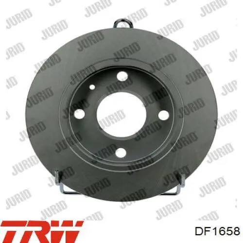 Disco de freno delantero TRW DF1658