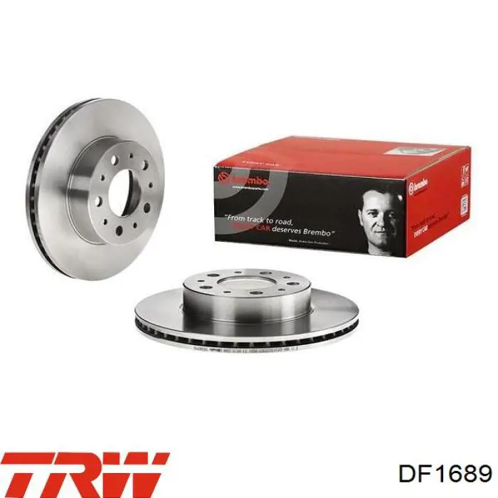 Comprar DF1689 TRW Freno de disco delantero