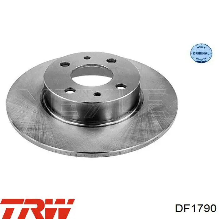 Frenos traseros TRW DF1790