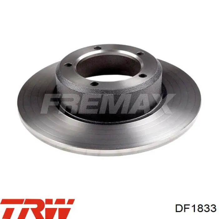 Disco de freno delantero TRW DF1833