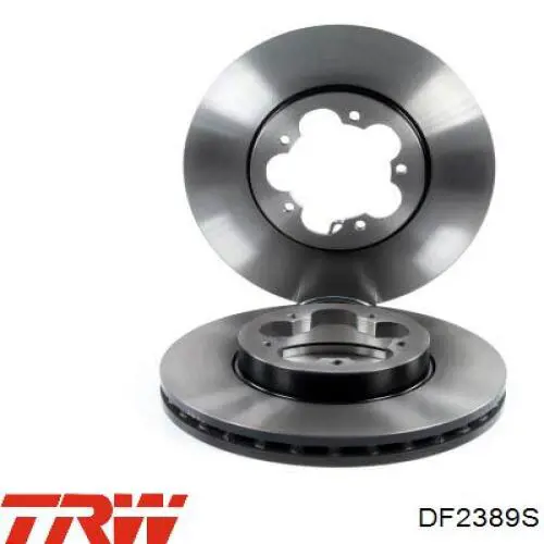 Comprar DF2389S TRW Freno de disco delantero
