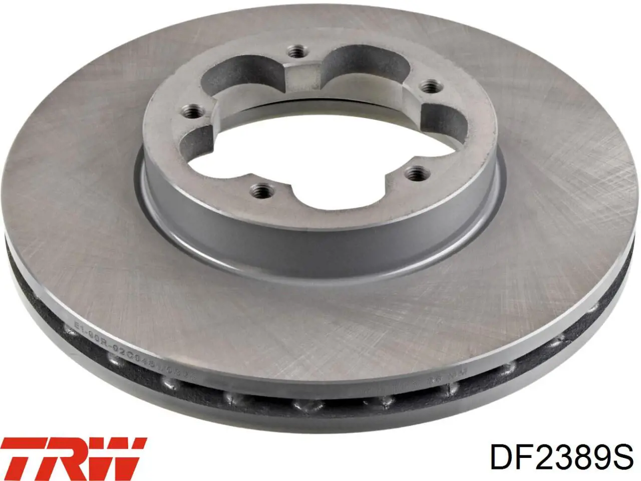 Disco de freno DF2389S TRW