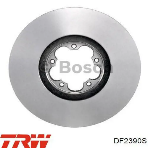 Disco de freno delantero TRW DF2390S
