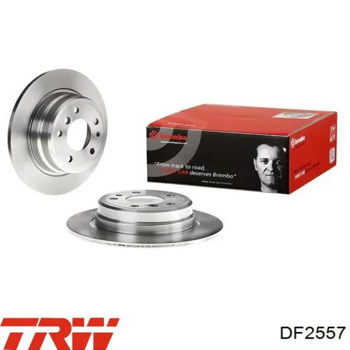 Disco de freno trasero BMW 5 E34