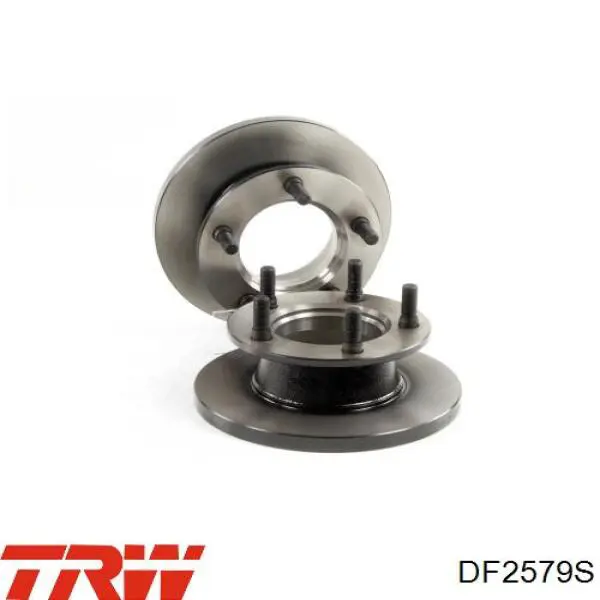 Disco de freno DF2579S TRW
