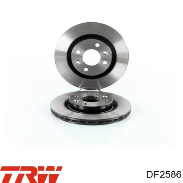 Comprar DF2586 TRW Freno de disco delantero