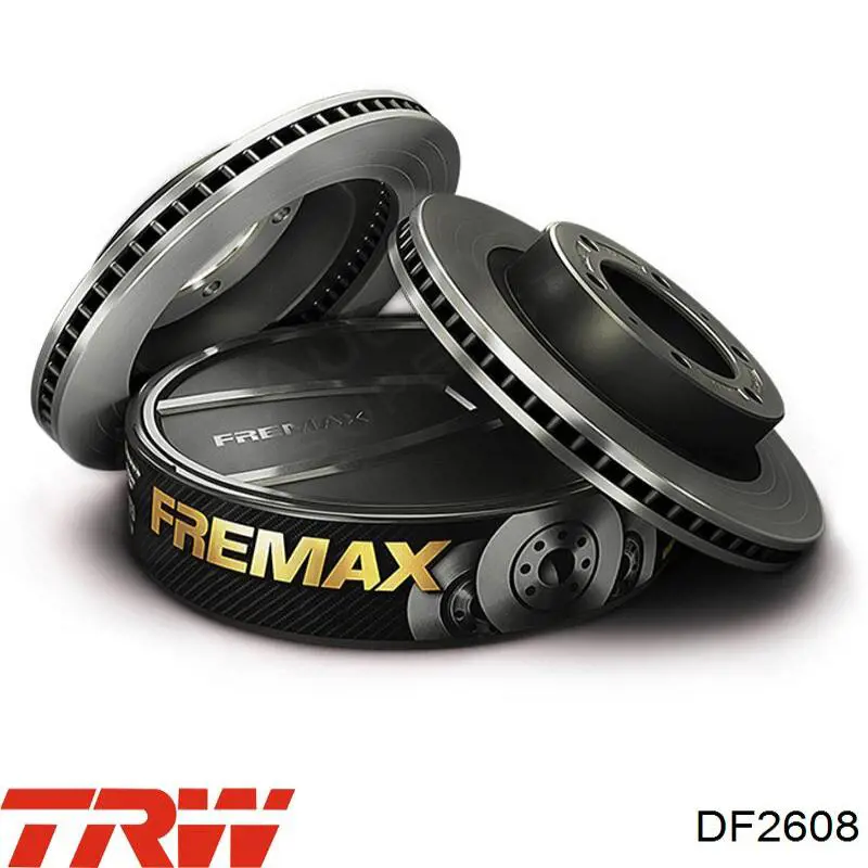 Disco de freno delantero TRW DF2608